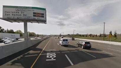 Dublin, California Freeway