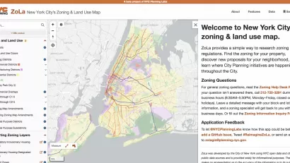 New York City’s Zoning & Land Use Map