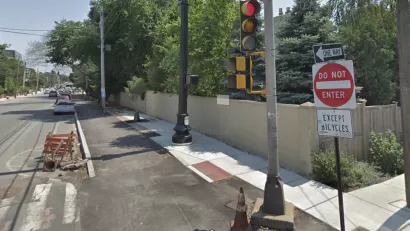 Protected Bike Lane