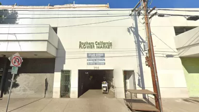 Southern California Flower Market, Google Street View