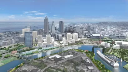 Rendering of Revitalized Collision Bend Courtesy of Bedrock