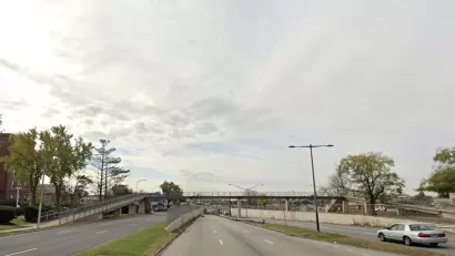 Google Maps street view of Roosevelt Boulevard, Philadelphia