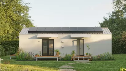 Rendering of Samara Backyard ADU