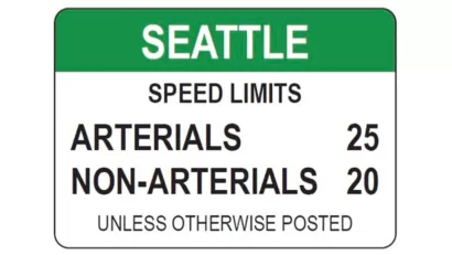 Seattle Speed Limits