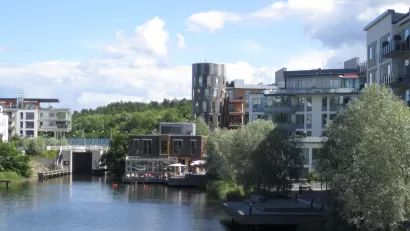Mixed-use waterfront