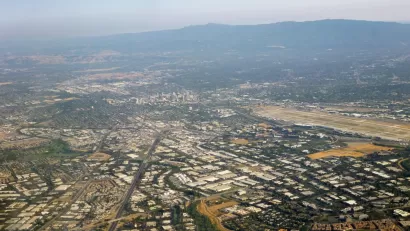Silicon Valley, facing Downtown San Jose