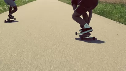 Skateboarders