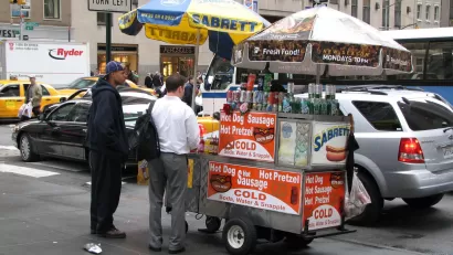 Street Vendors, New York City