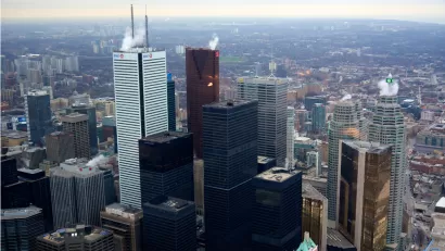 Toronto from the CN Tower