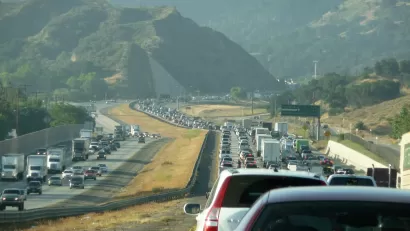 Los Angeles Traffic - The Newhall Pass