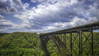 View of New River Gorge Bridge