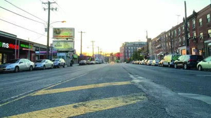 View of Washington Avenue, Phialdelphia
