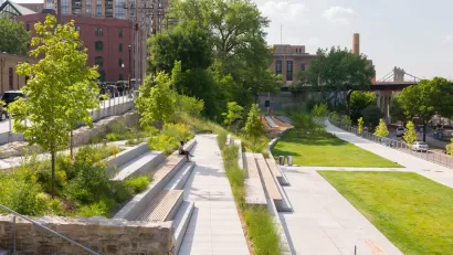 Water Works at Mill Ruins Park