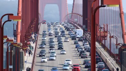 Golden Gate Bridge Traffic