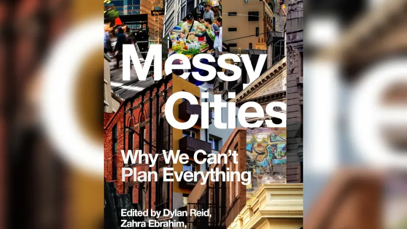 Cover of Messy Cities book.