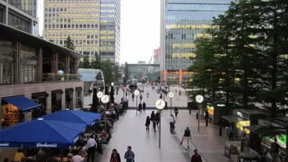 Busy Downtown