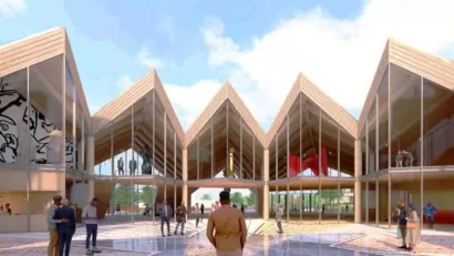 Rendering of Juneteenth Museum
