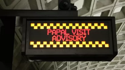 DC Pope Visit