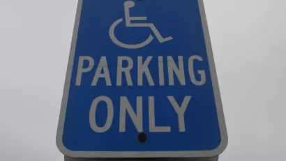 Disabled Parking Sign
