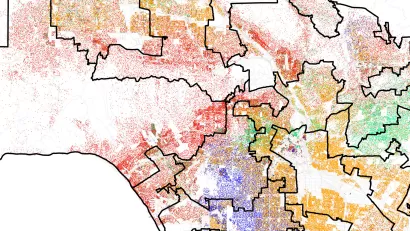 Dot Map LA