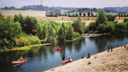 Los Angeles River Kayak