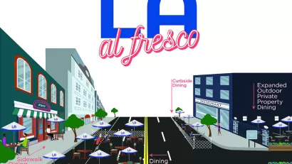LA Al Fresco Informational Graphic