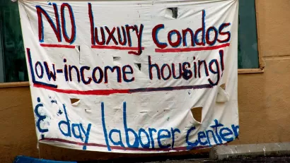No Luxury Condos