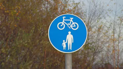 Bike and Ped Safety Signs