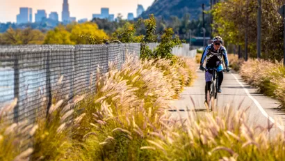 Los Angeles River Bike Path