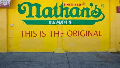 Nathan's in Brooklyn