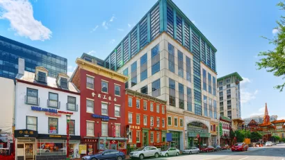 Streetscape in Chinatown, Washington, D.C.