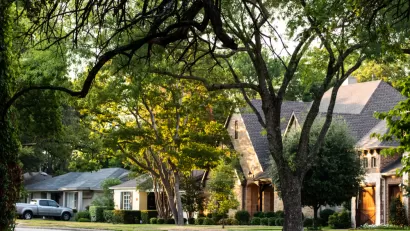Neighborhood in Dallas, Texas