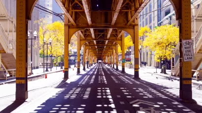 Chicago El Tracks