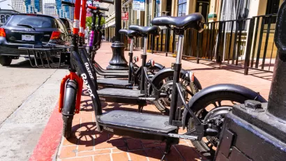 Bike Share Electric Scooters