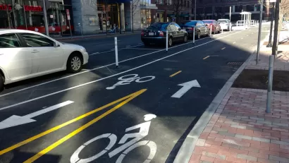 Protected Bike Lane