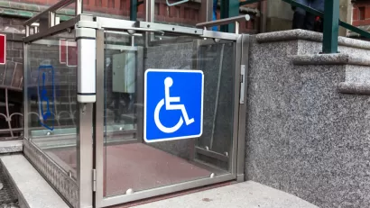 Wheelchair accessibility lift