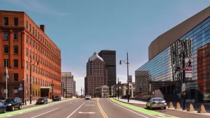 Broad Street Bike Lane