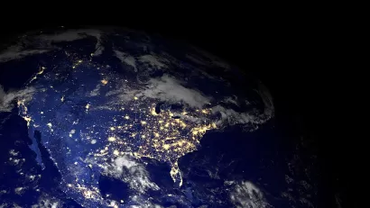 United States from Space