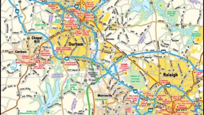 North Carolina Map