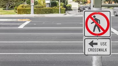 No Walking