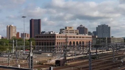 Train station in New Haven, Conncticut