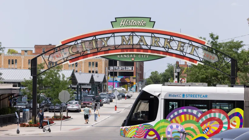 The Kansas City streetcar