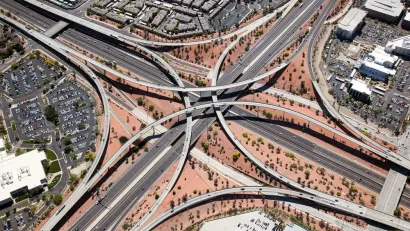 Phoenix Freeway Interchange