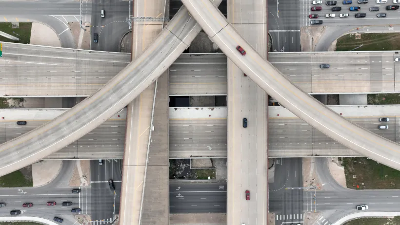 Overlapping highways
