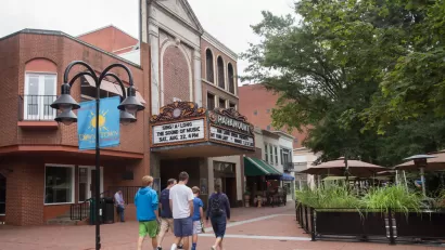 Charlottesville Downtown mall