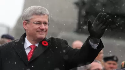 Former Prime Minister Stephen Harper