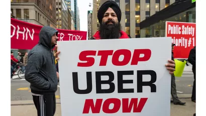 Uber Protest
