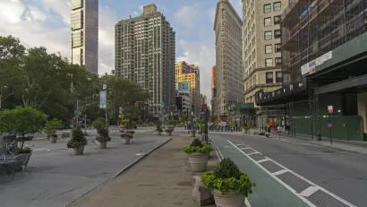 Manhattan Bike Lane