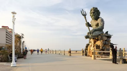 King Neptune Statue