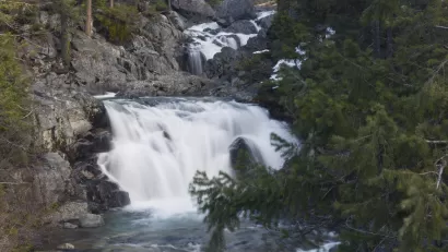 Mountain Waterfall